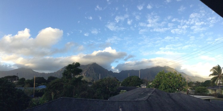 Here's the view I seen walking out of my front door this morning! So blessed! 